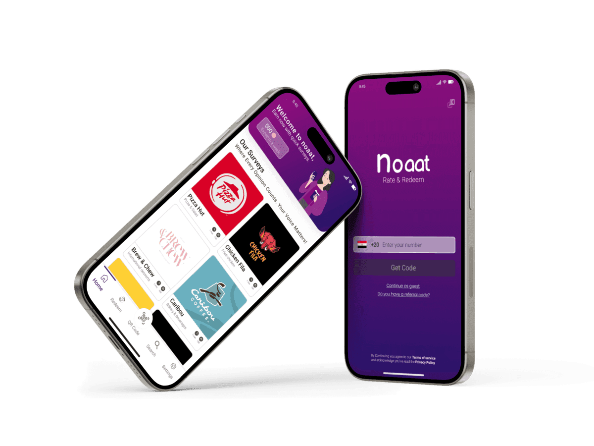 Noaat App on iPhone